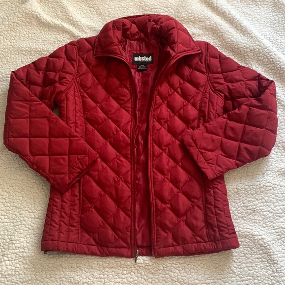 Unlisted by Kenneth Cole Jackets & Blazers - KENNETH COLE PRODUCTION UNLISTED Red Jacket